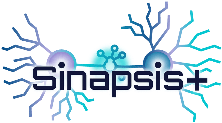 Logo de Sinapsis+, agencia de diseño web Pinamar